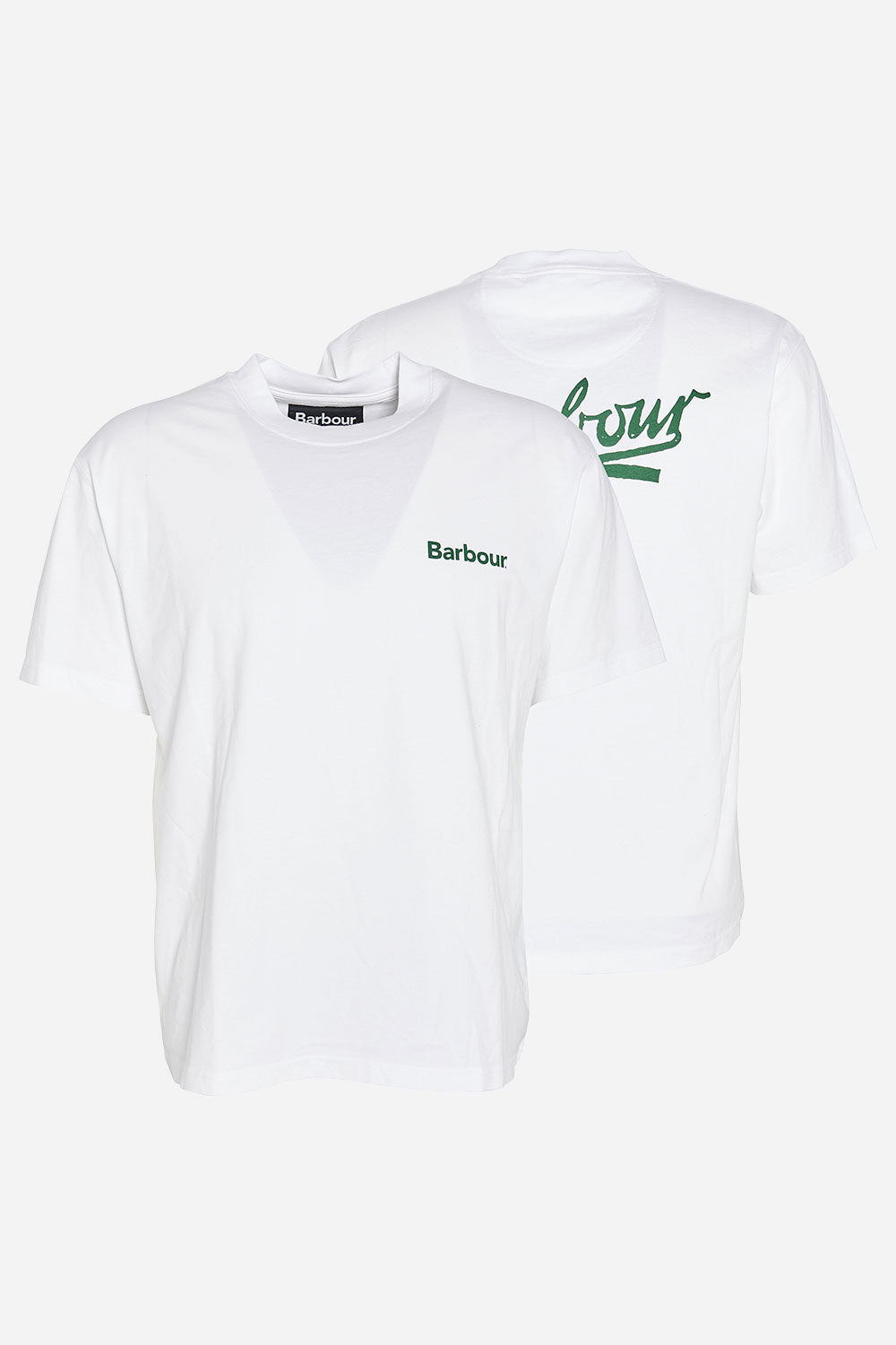 Barbour Bowery OS Graphic T-Shirt (White)