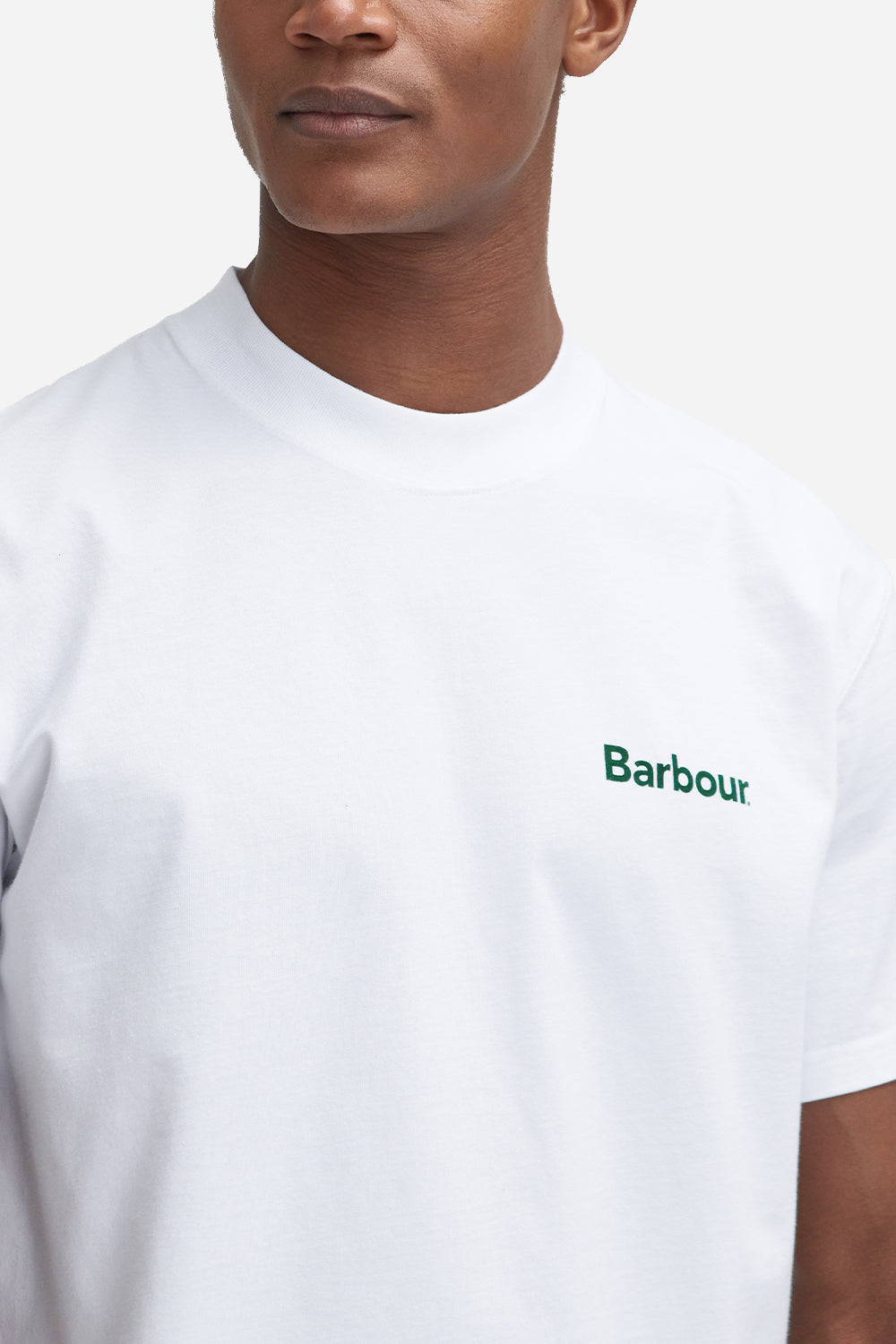 Barbour Bowery OS Graphic T-Shirt (White)