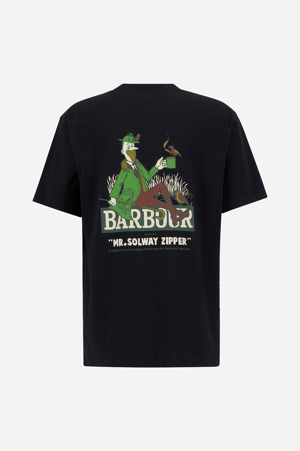 Barbour Campbell OS Graphic T-Shirt (Black)