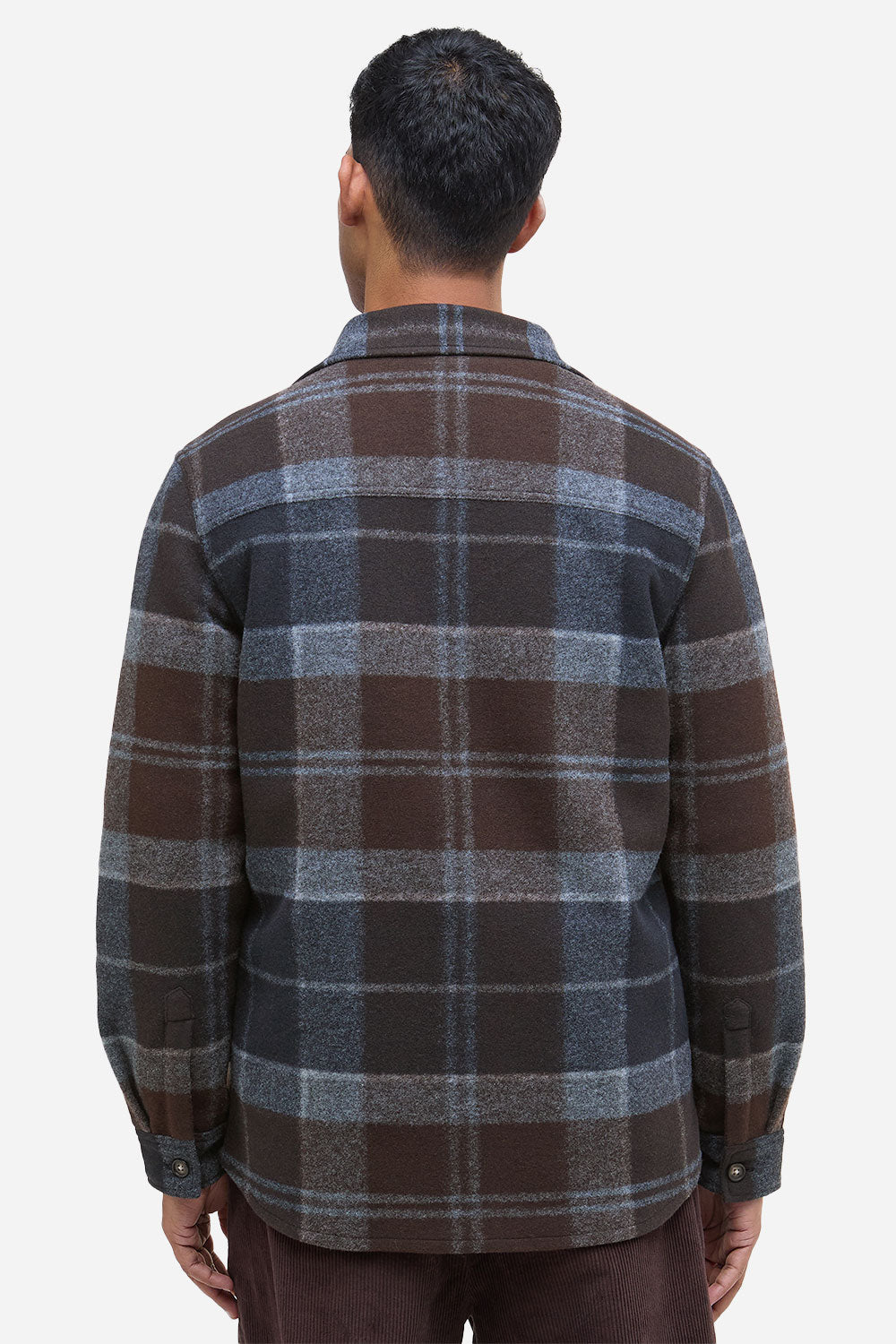 Barbour Chapter Tailored Check Overshirt (Midnight Oak Tartan)