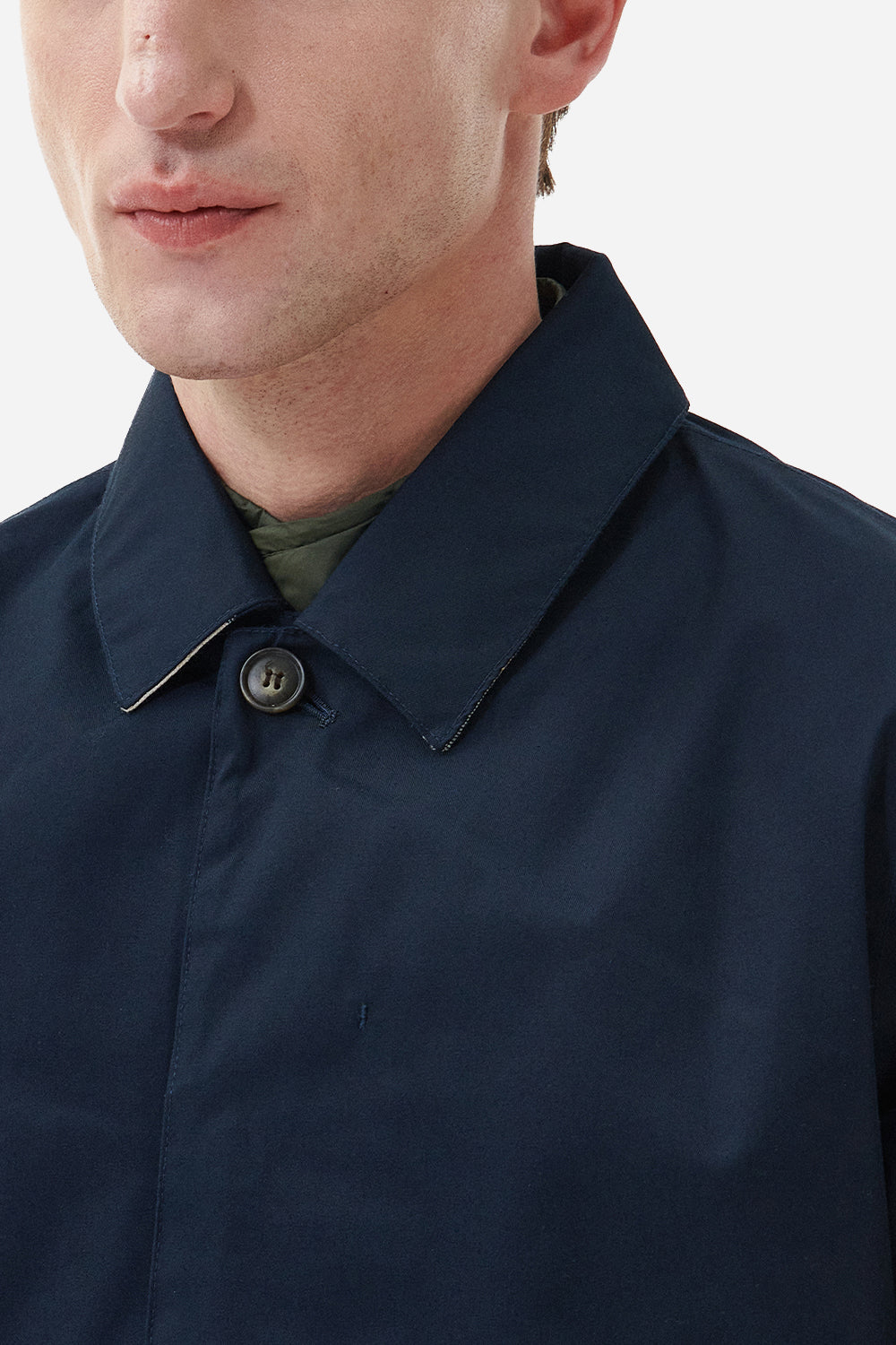Barbour Lorden Waterproof Mac (Navy)