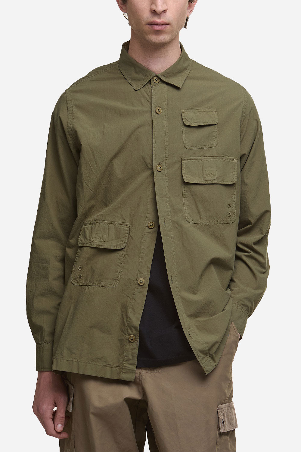 Barbour Morwick Os Shirt (British Khaki)