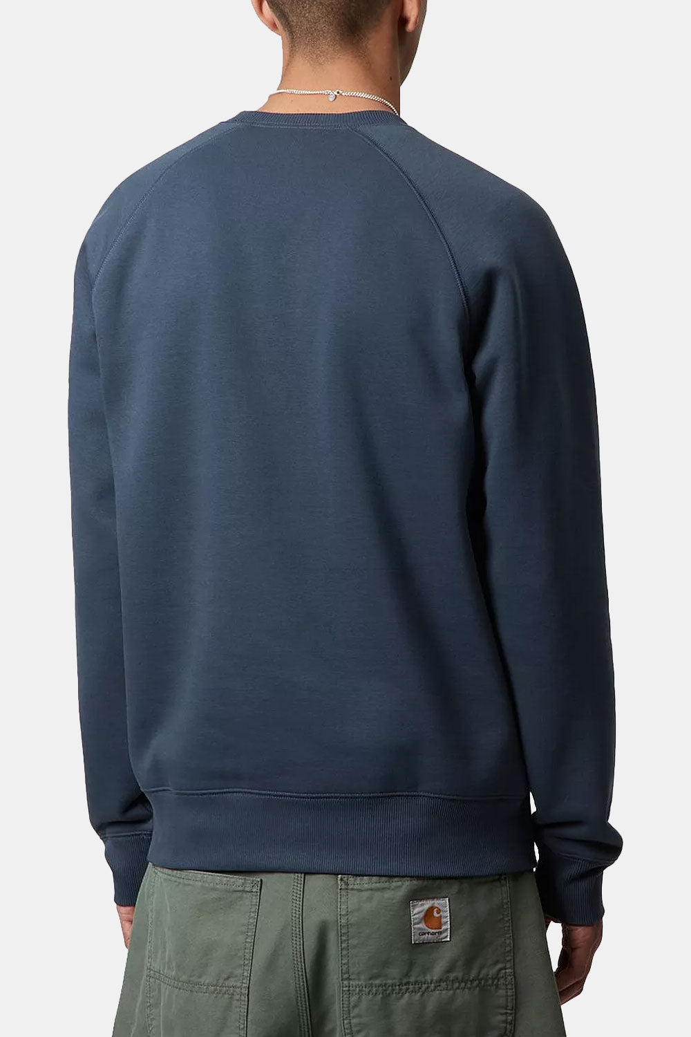 Carhartt WIP Chase Sweatshirt Sweat (mørk marine/guld)