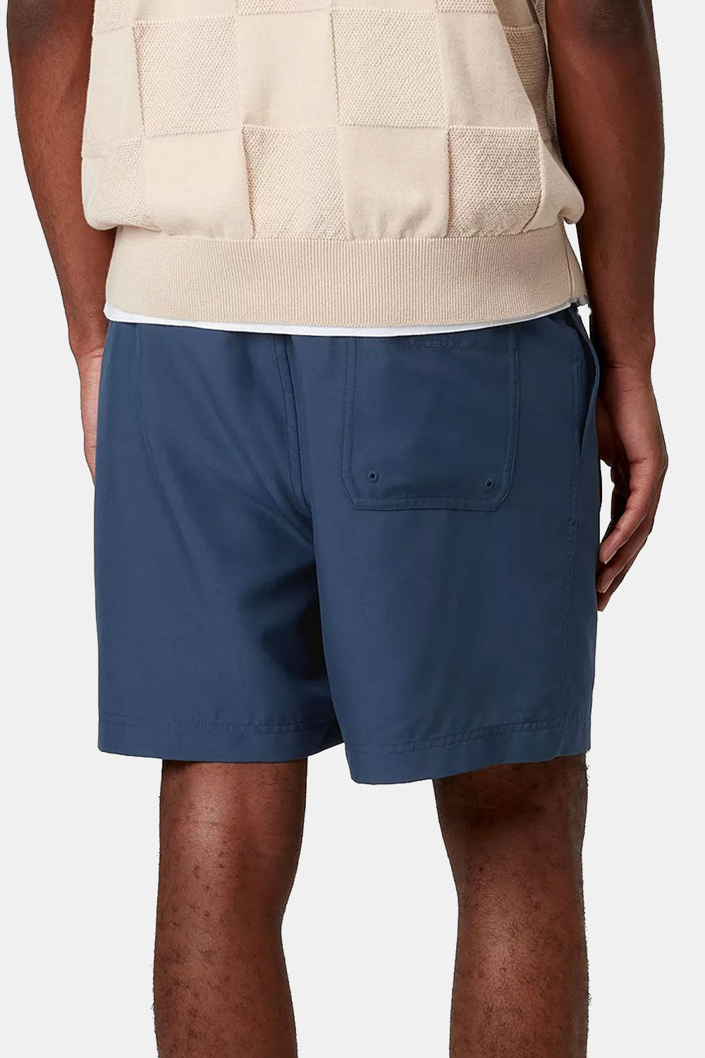 Carhartt WIP Chase Swim Trunks (Dusky Blue/Gold)