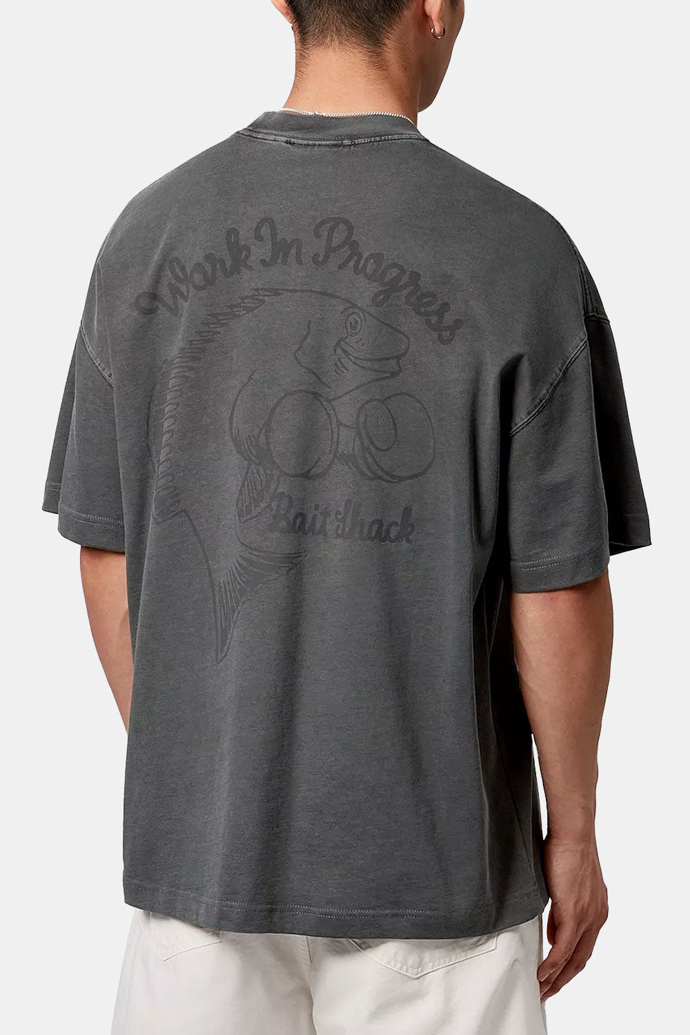 Carhartt WIP kortærmet agn hytte t-shirt (sort)