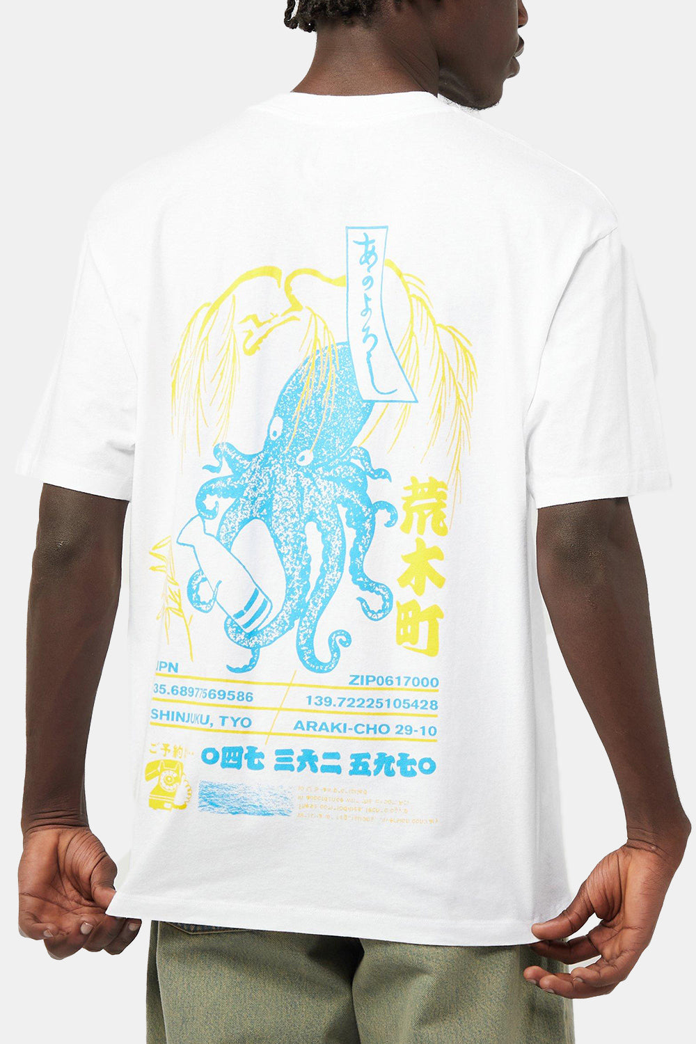 Edwin Drink Mood T-Shirt (White)