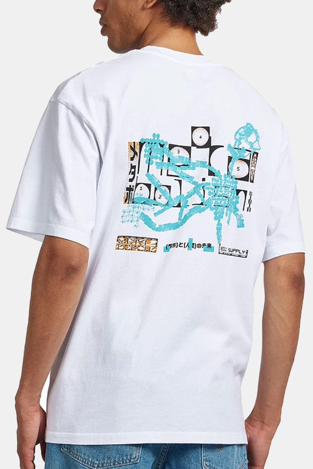 Edwin Helix City Oversized T-Shirt (White)