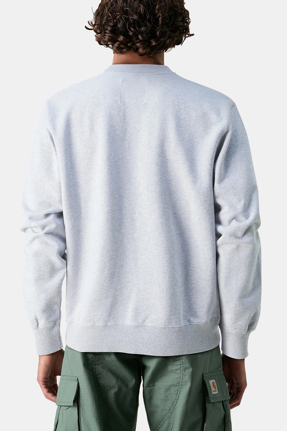 Edwin Japanese Sun Heavy Felpa Sweat (Gray Marl)
