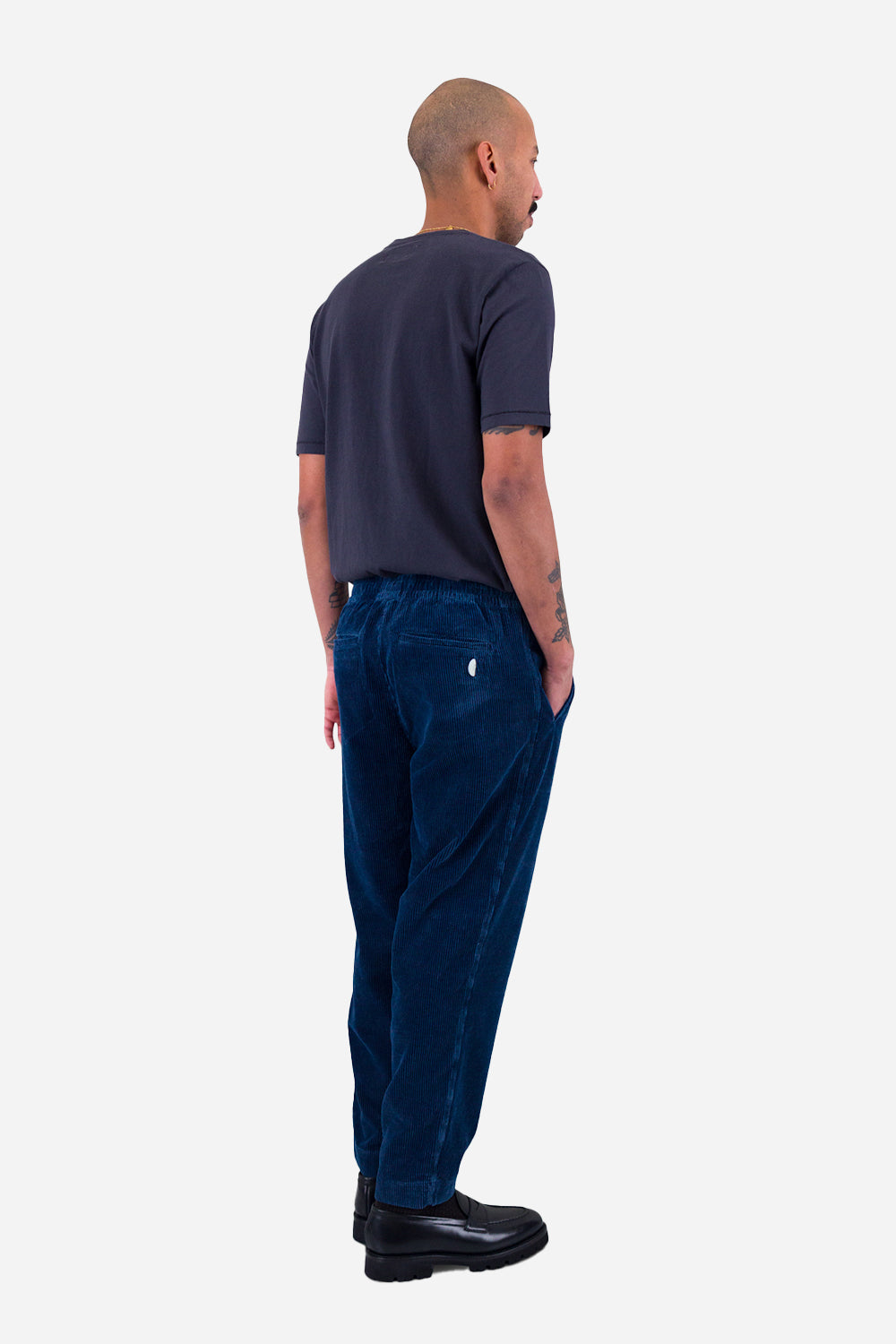 Folk Drawcord Assembly Pant (vasket indigo -ledning)