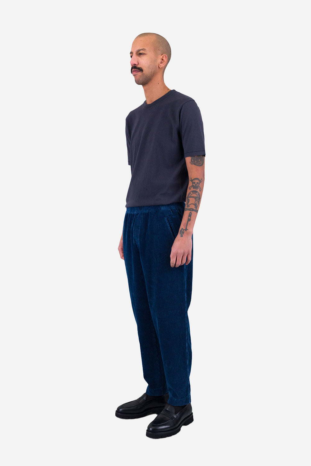 Folk Drawcord Assembly Pant (vasket indigo -ledning)