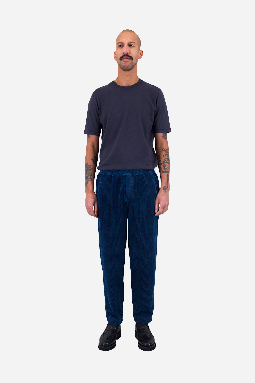 Folk Drawcord Assembly Pant (vasket indigo -ledning)