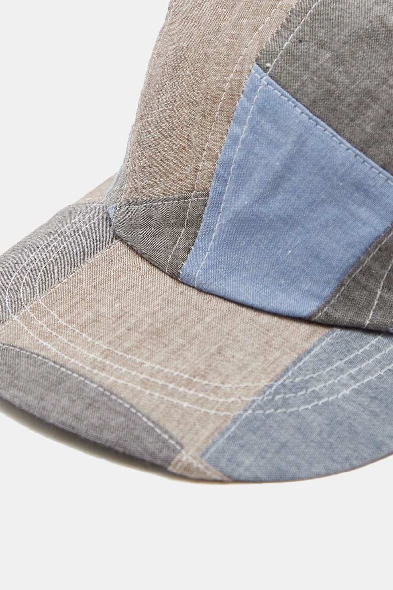 Anonymous Ism Chambray Patchwork Cap (Blue) | Hats