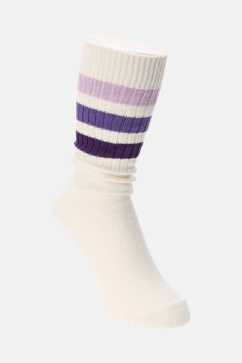 Anonymous Ism Recover™ Gradation 3 Line Crew (Purple / Lilac) | Socks