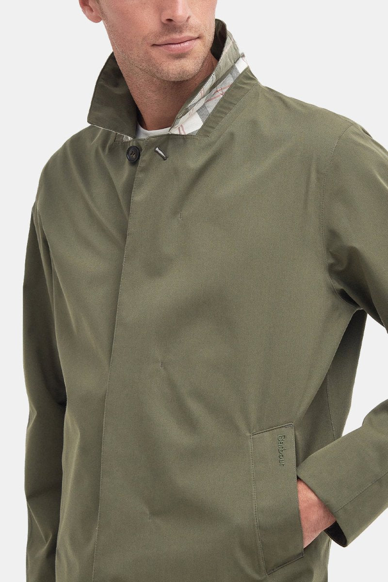 Barbour Rokig Jacket (Dusty Olive/Glenmoor) | Jackets