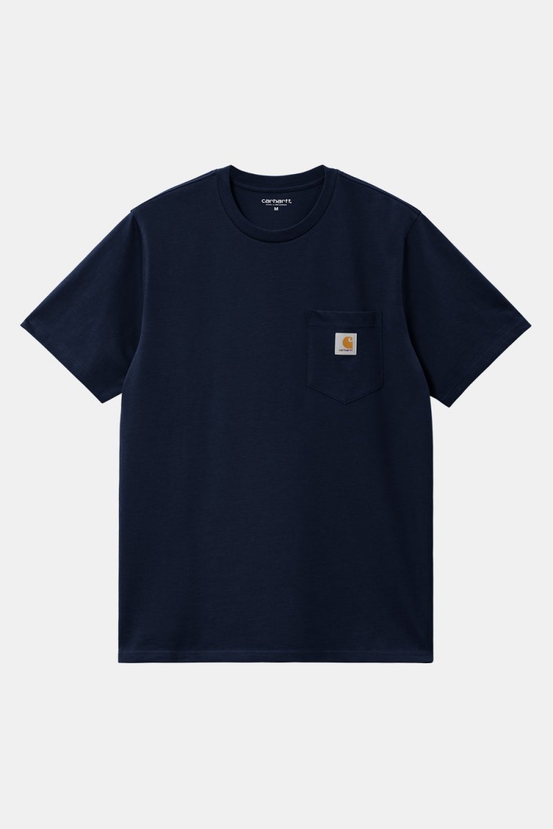 Carhartt Short Sleeve Pocket T-Shirt (Dark Navy) | T-Shirts
