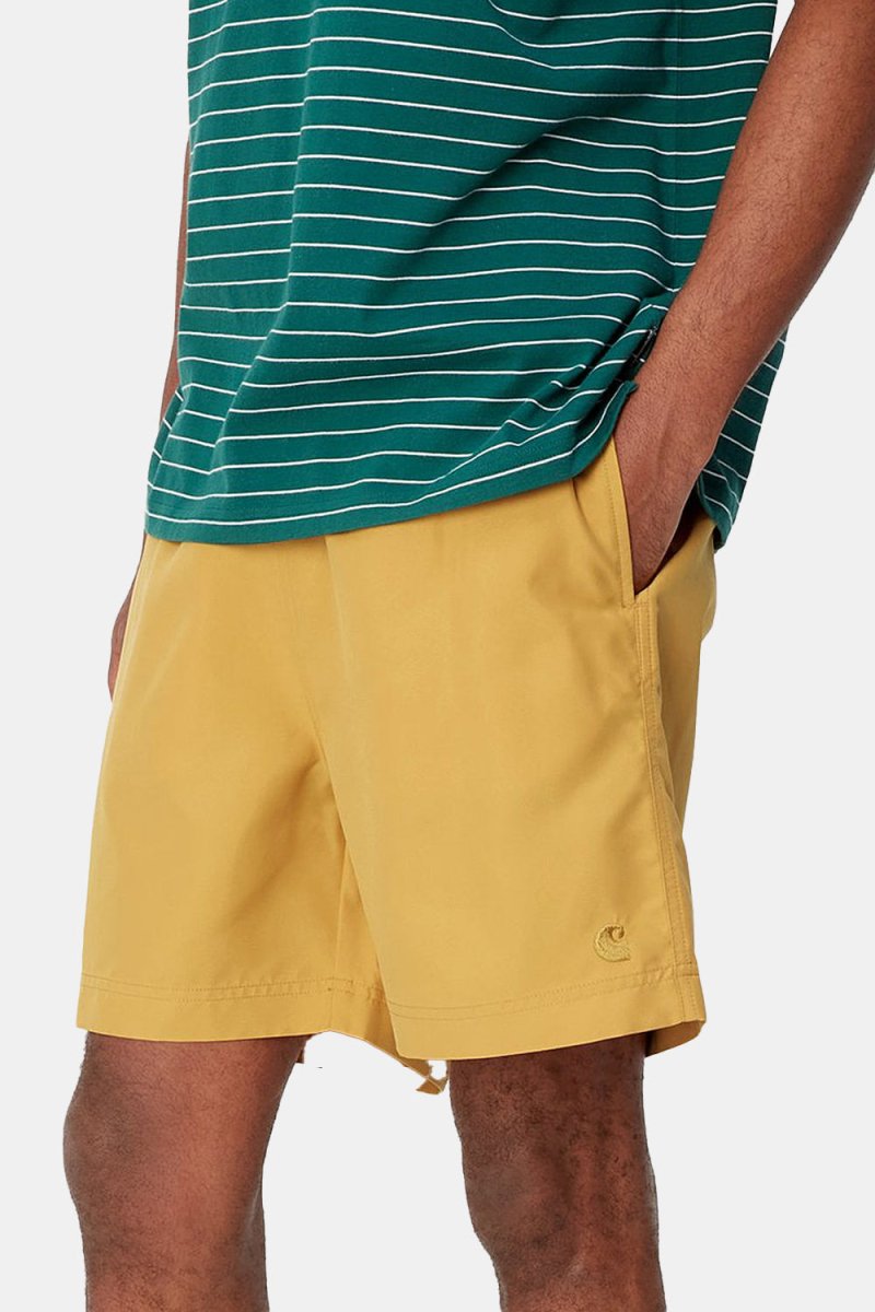 Carhartt WIP Chase Swim Trunks (Sunray/Gold) | Shorts