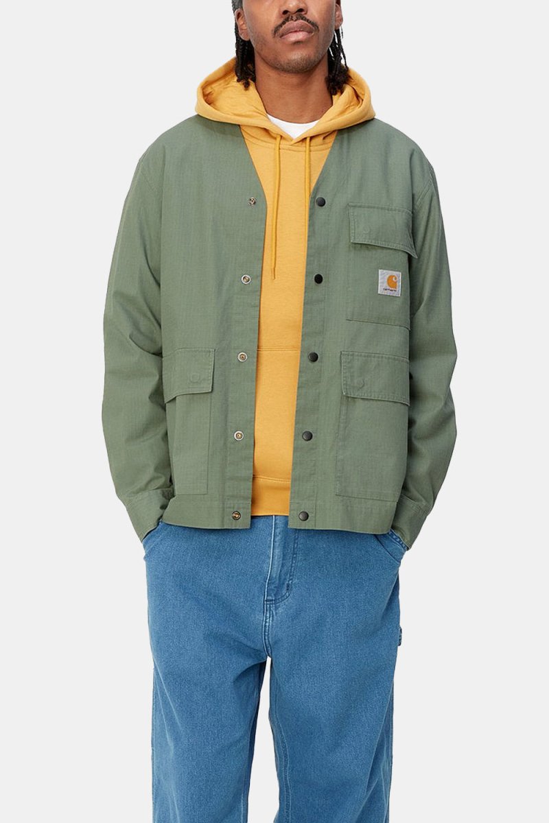 Carhartt WIP Elroy Shirt Jac (Park Green) | Jackets