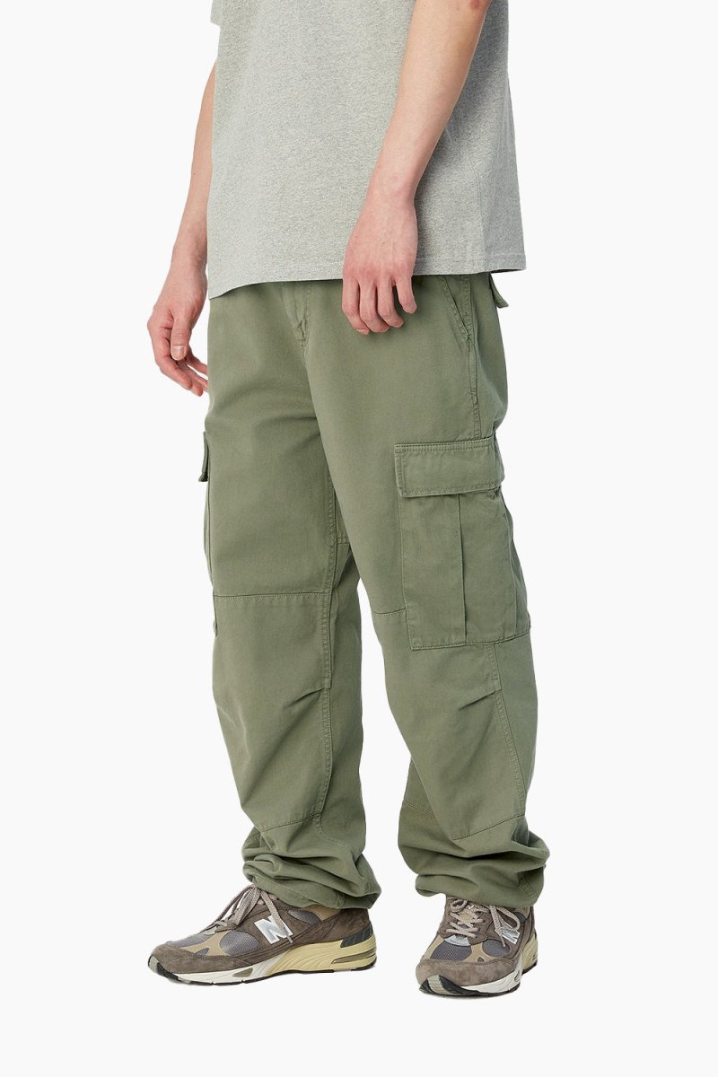 Carhartt WIP Garment Dyed Cargo Pant (Green) | Trousers
