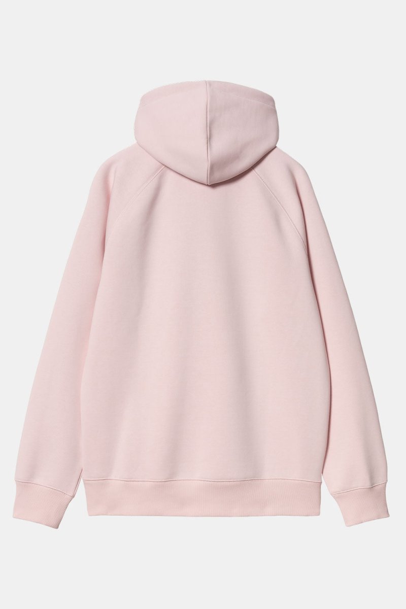 Carhartt WIP Hooded Chase Sweat (Air Pink/Gold) | Sweaters