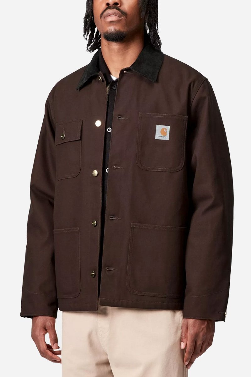 Carhartt WIP Michigan Coat (Tobacco/Black) | Jackets