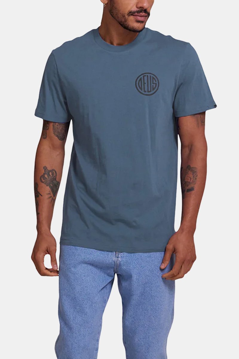 Deus Clutch T-shirt (Smokey Blue) | T-Shirts