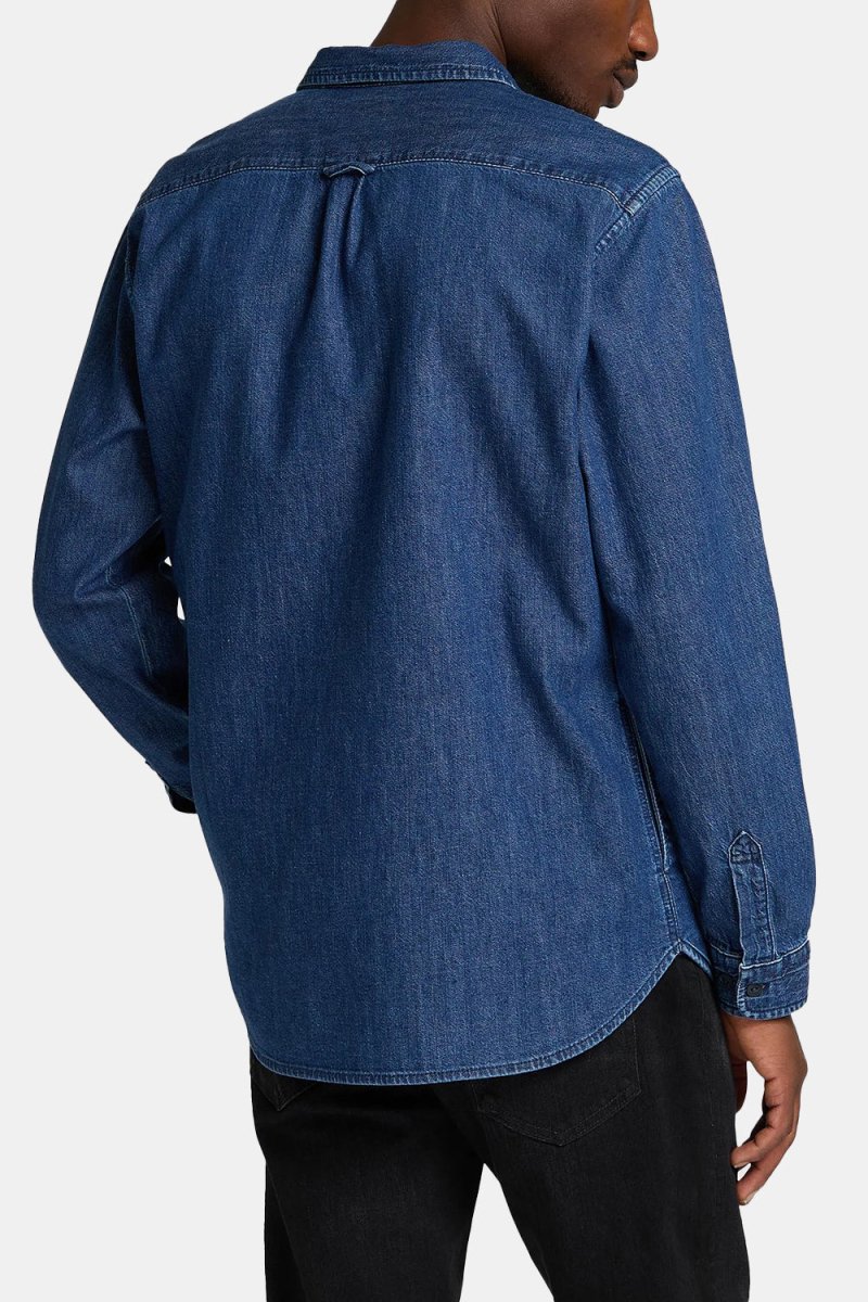 Edwin Cadet Shirt (Blue Mid Stone Wash) | Shirts