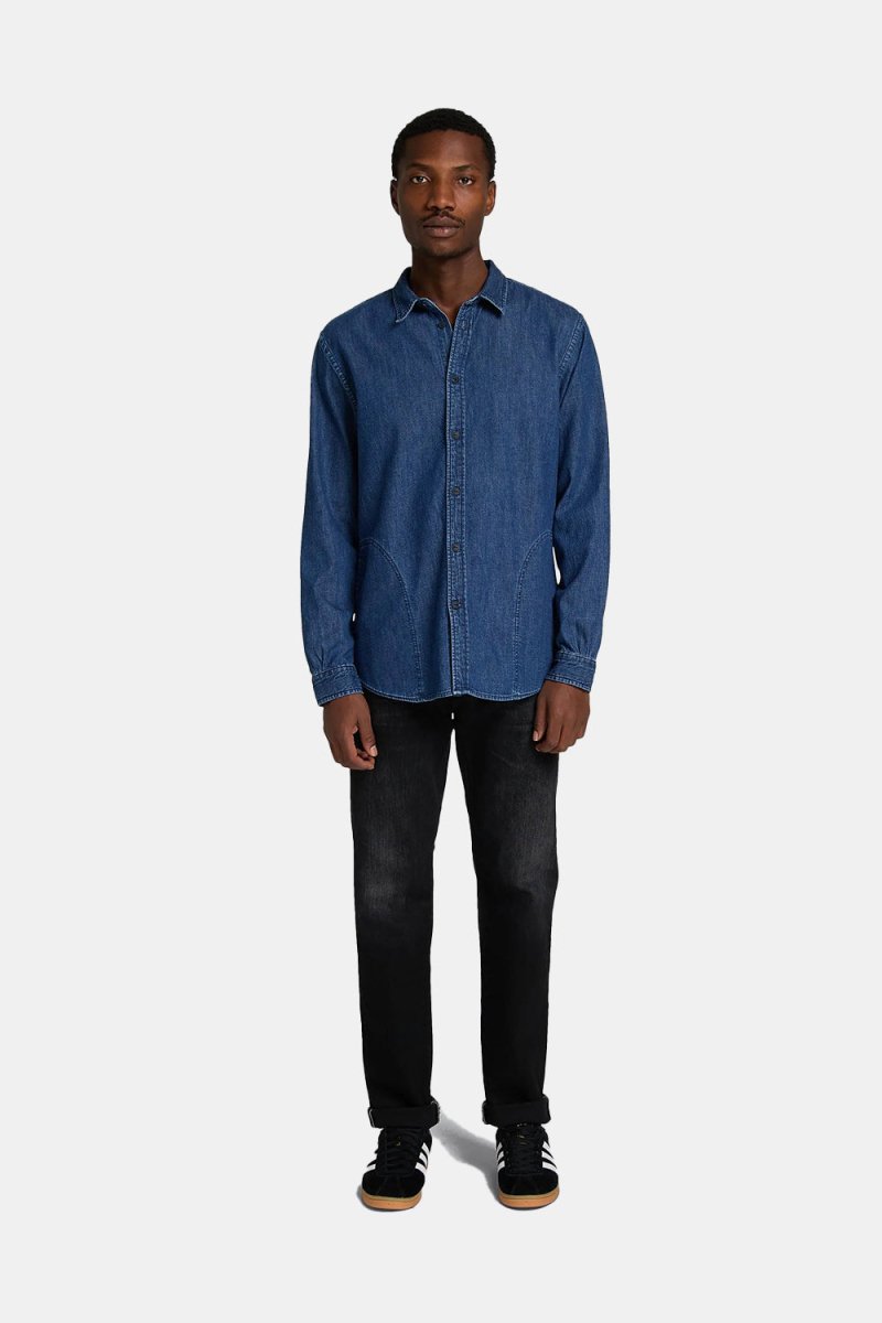 Edwin Cadet Shirt (Blue Mid Stone Wash) | Shirts