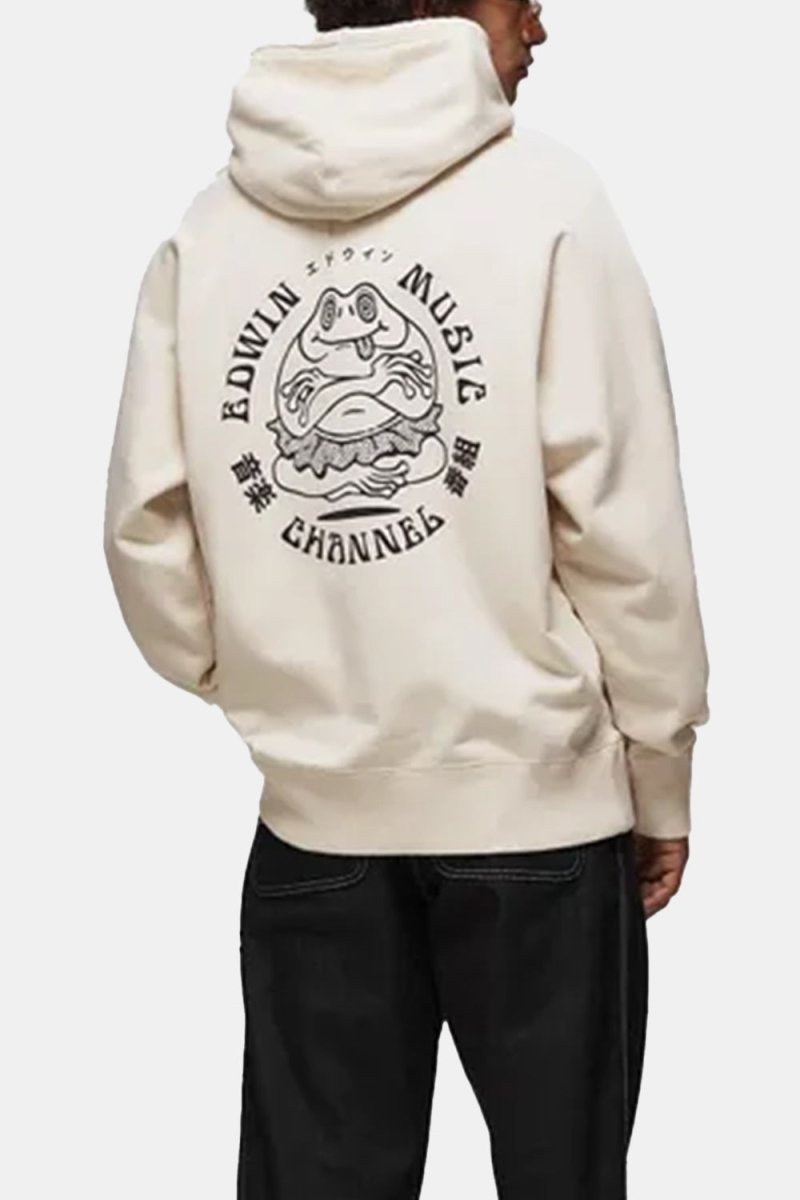 Edwin Edwin Music Channel Hoodie (Whisper White) | Sweaters