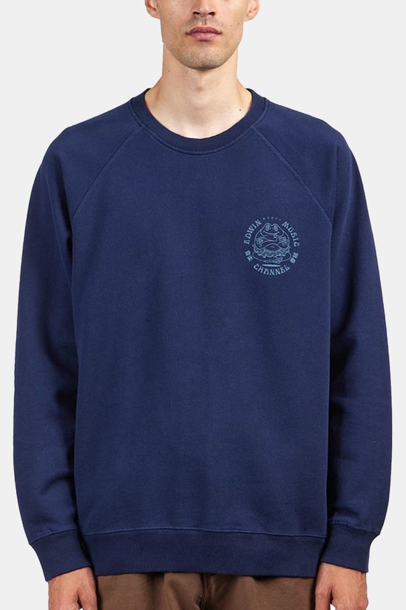 Edwin Music Channel Heavy Sweatshirt (Maritime) | Sweaters