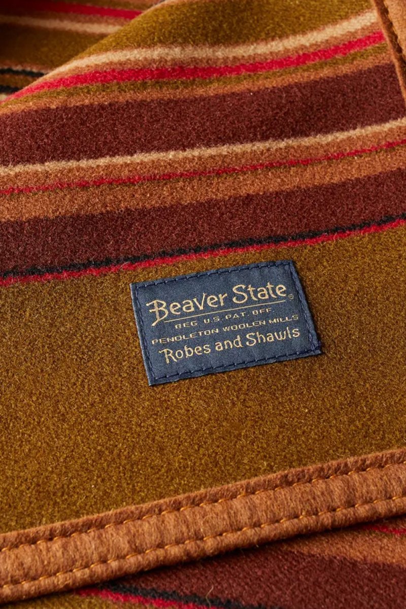 Pendleton Jacquard Serape Blanket (Fairfax Olive) | Homeware