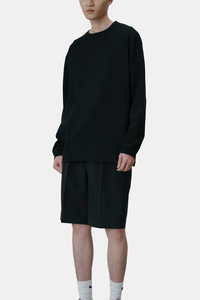 United Athle Japan Made Standard Fit Long Sleeve T-shirt (Black) | T-Shirts