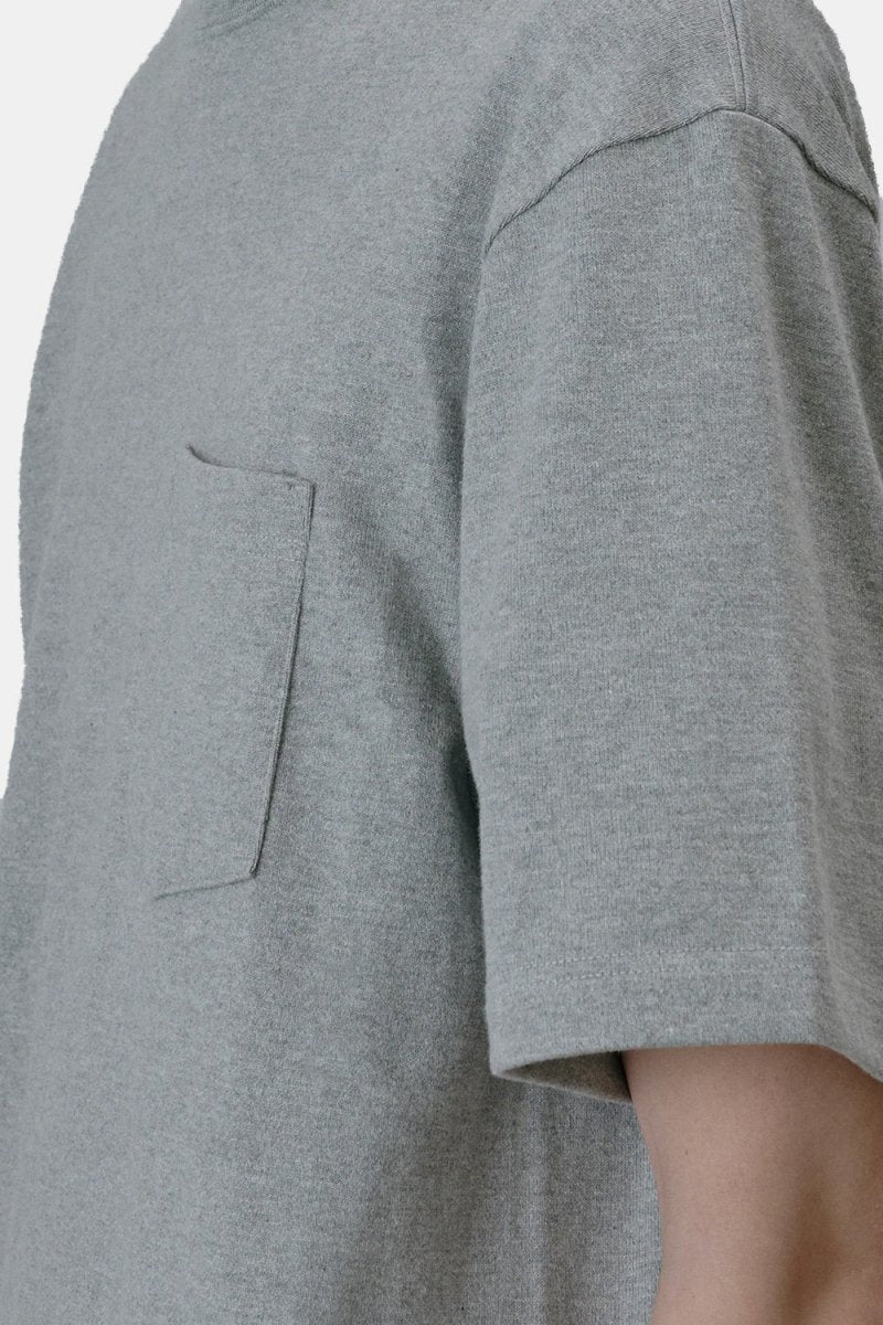 United Athle Japan Made Standard Fit Pocket T-shirt (Grey) | T-Shirts