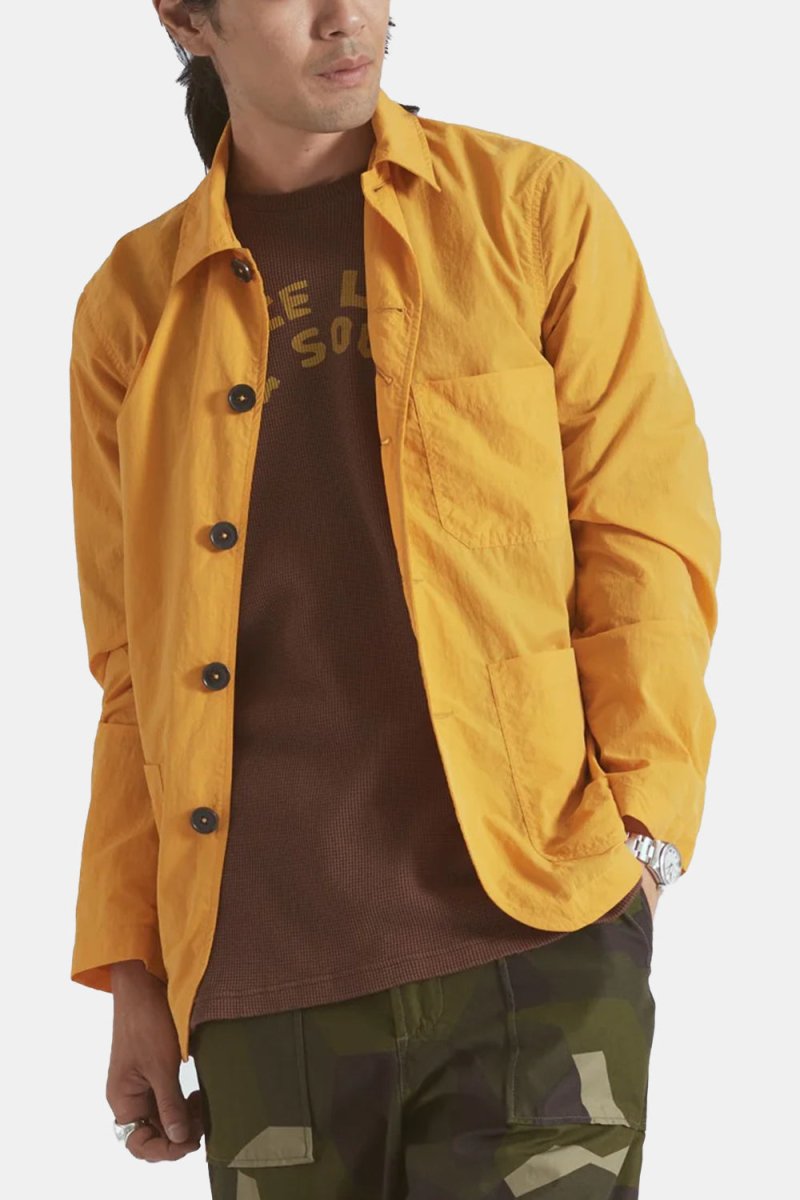 Universal Works Nylon Bakers Chore Jacket (Orange) | Jackets