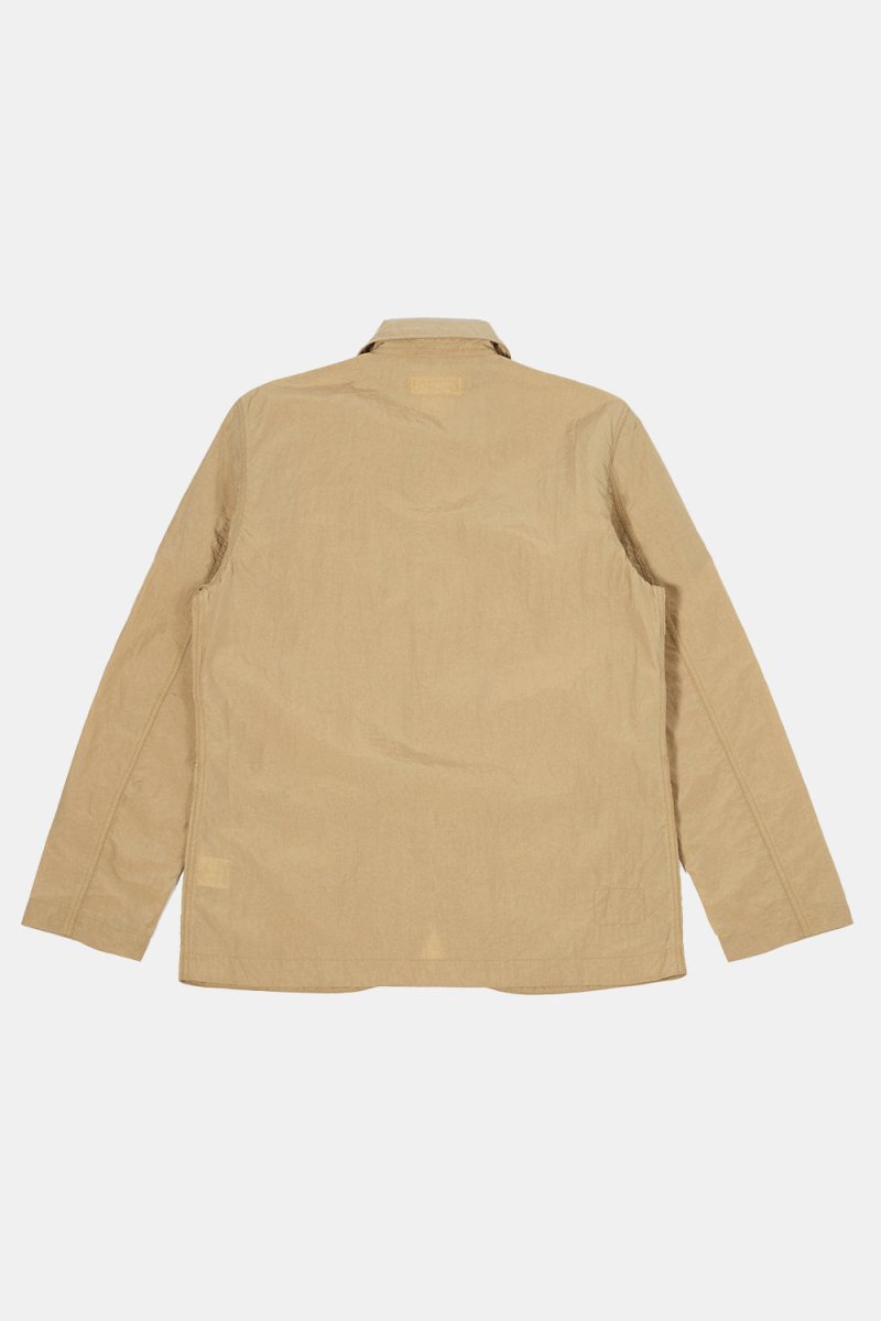 Universal Works Nylon Bakers Chore Jacket (Sand) | Jackets