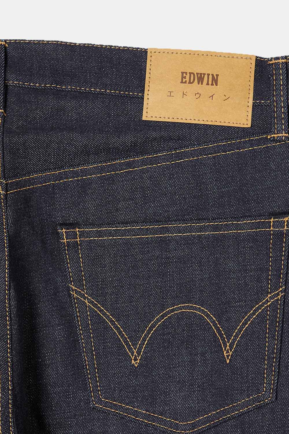 Edwin Regular Tapered Kurabo Recycled Denim Jeans (Unwashed Blue)