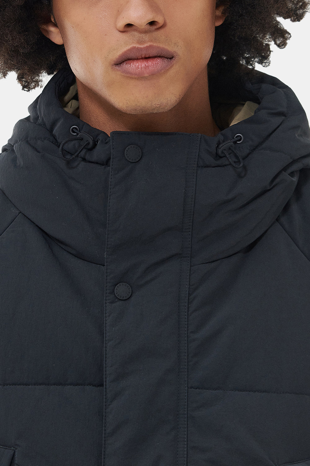 Barbour B.Beacon Glacial Quilt Coat (Black)