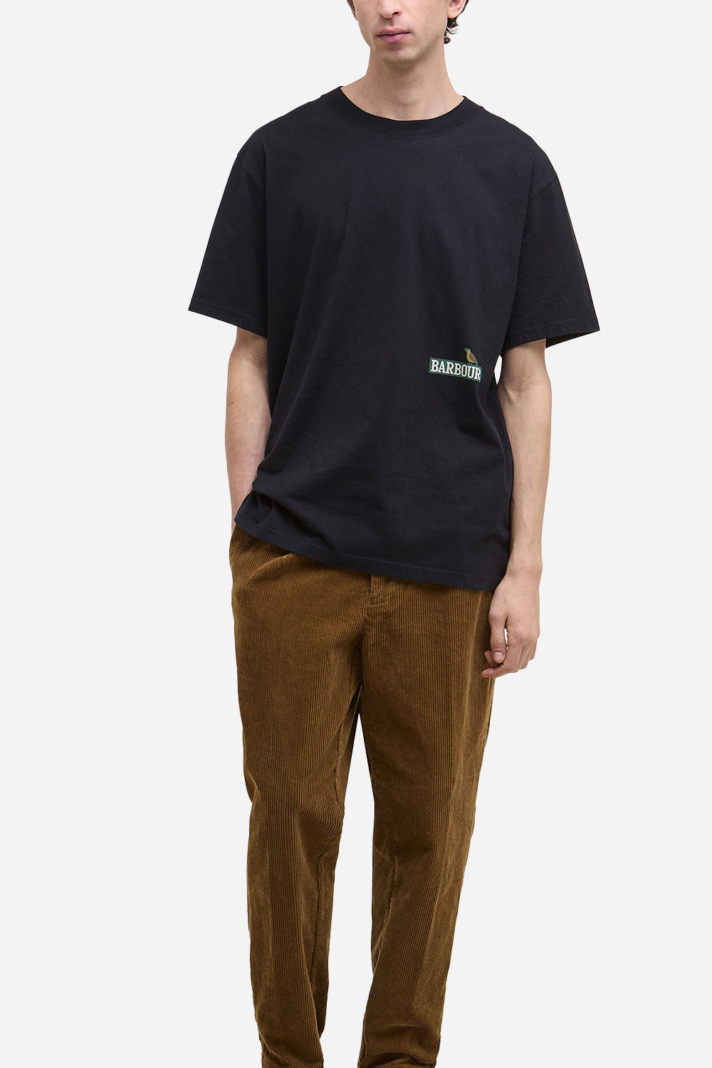 Barbour Campbell OS Graphic T-Shirt (Black)