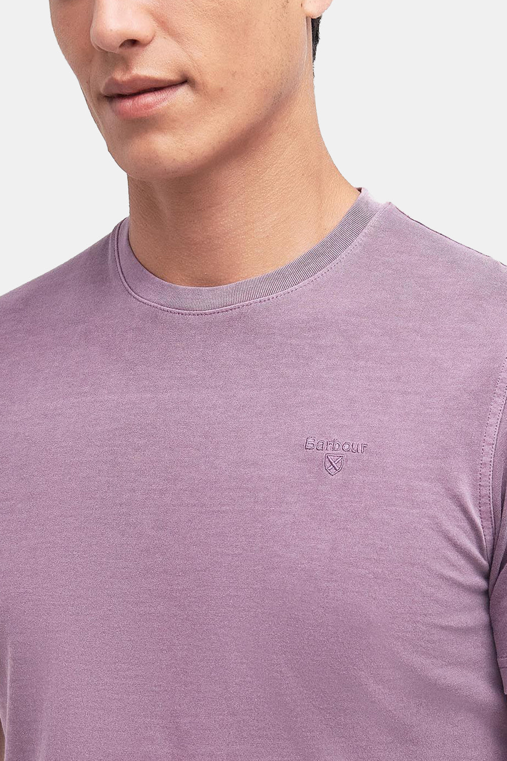 Barbour Garment Dyed T-shirt (lilla)