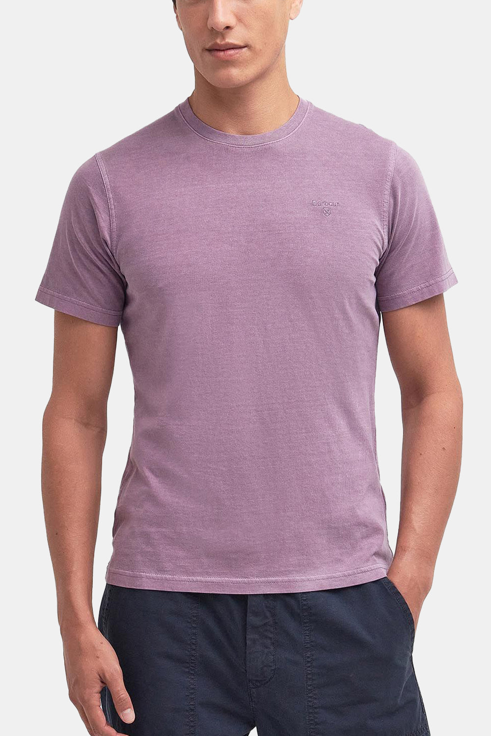 Barbour Garment Dyed T-shirt (lilla)