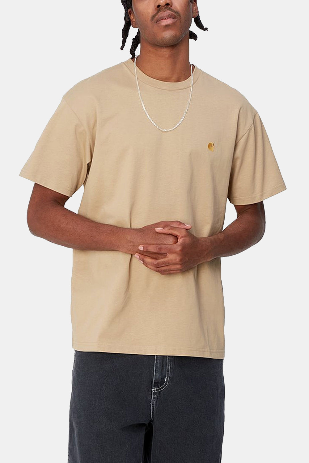 Carhartt WIP Chase T-shirt (sabel/guld)