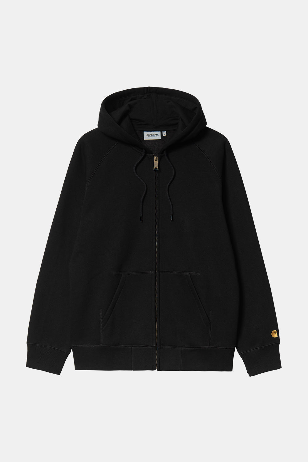Carhartt WIP Chase-jakke med hætte (sort/guld)