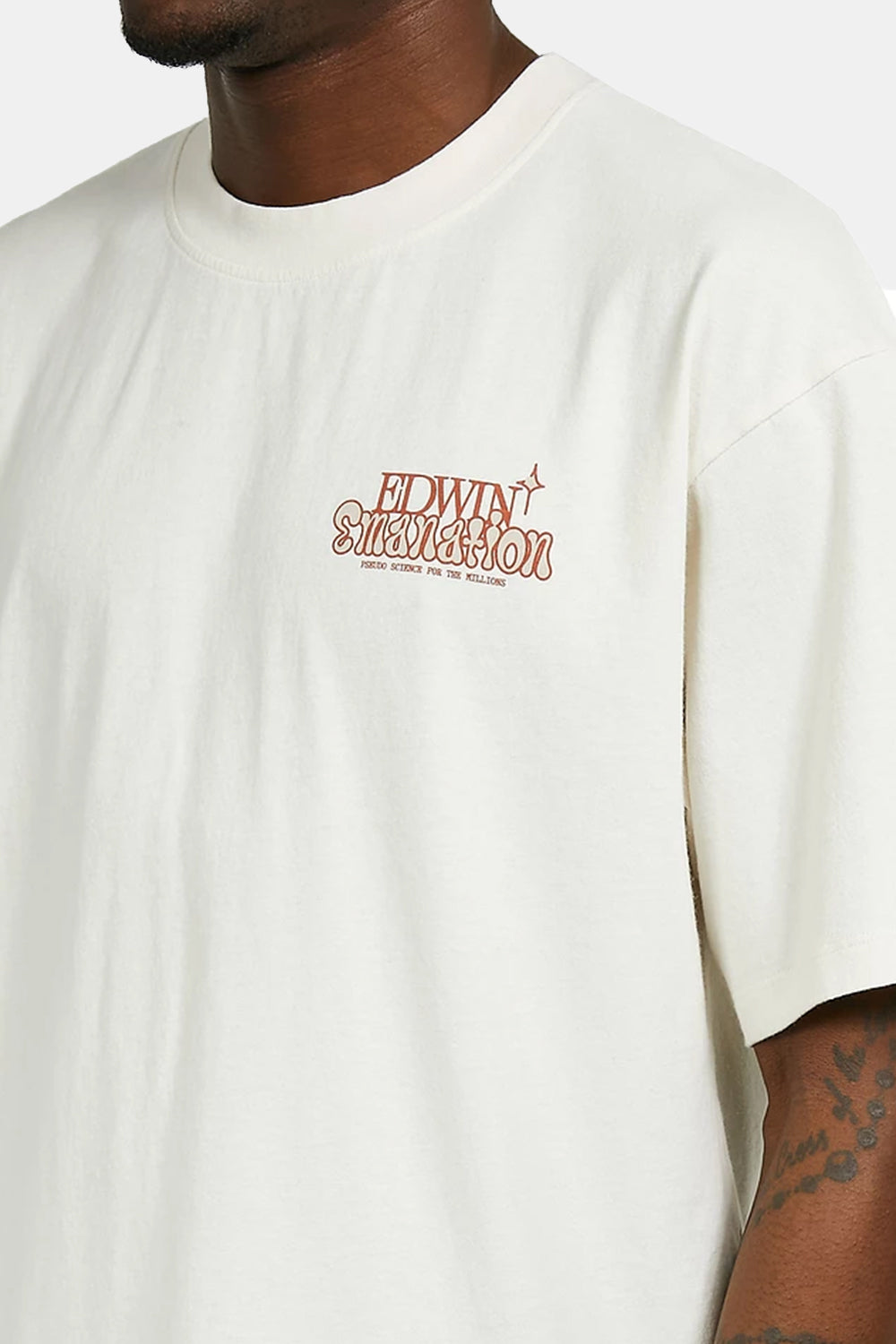 Edwin Emanation T-Shirt (Whisper White)