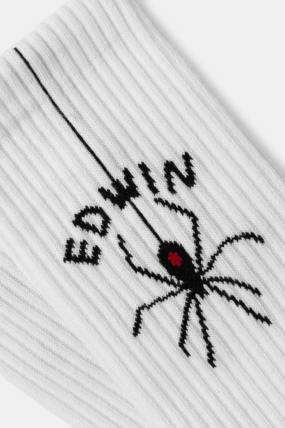 Edwin Spider-strømper (hvid)