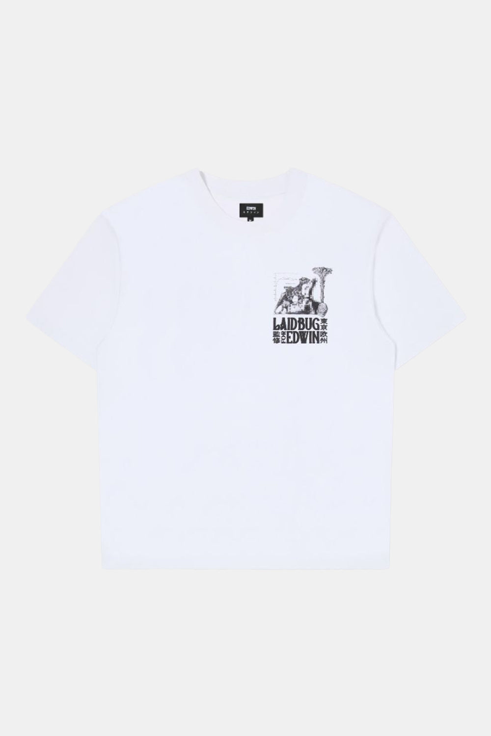 Edwin Yusuke Isao T-shirt (hvid)