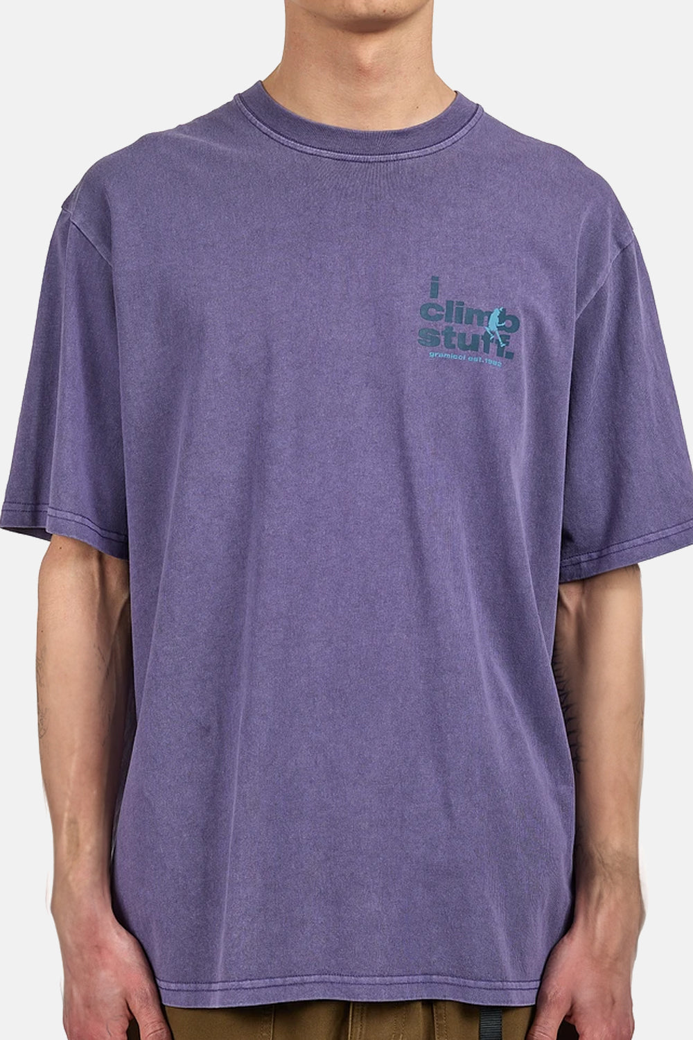 Gramicci I Climb Stuff T-shirt (lilla pigment)
