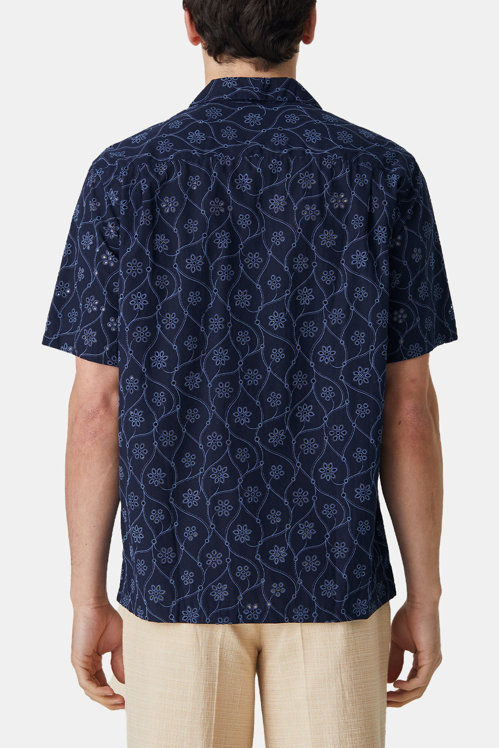 Portuguese Flannel Rendi Shirt (Blue/Navy)