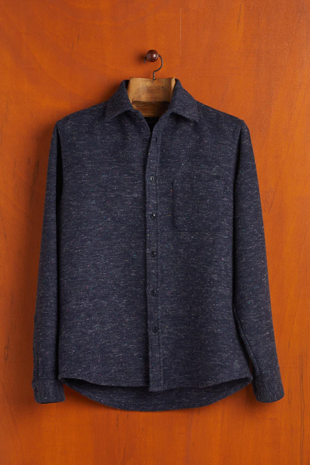 Portuguese Flannel Soft Rude ESP BD-skjorte (blå)