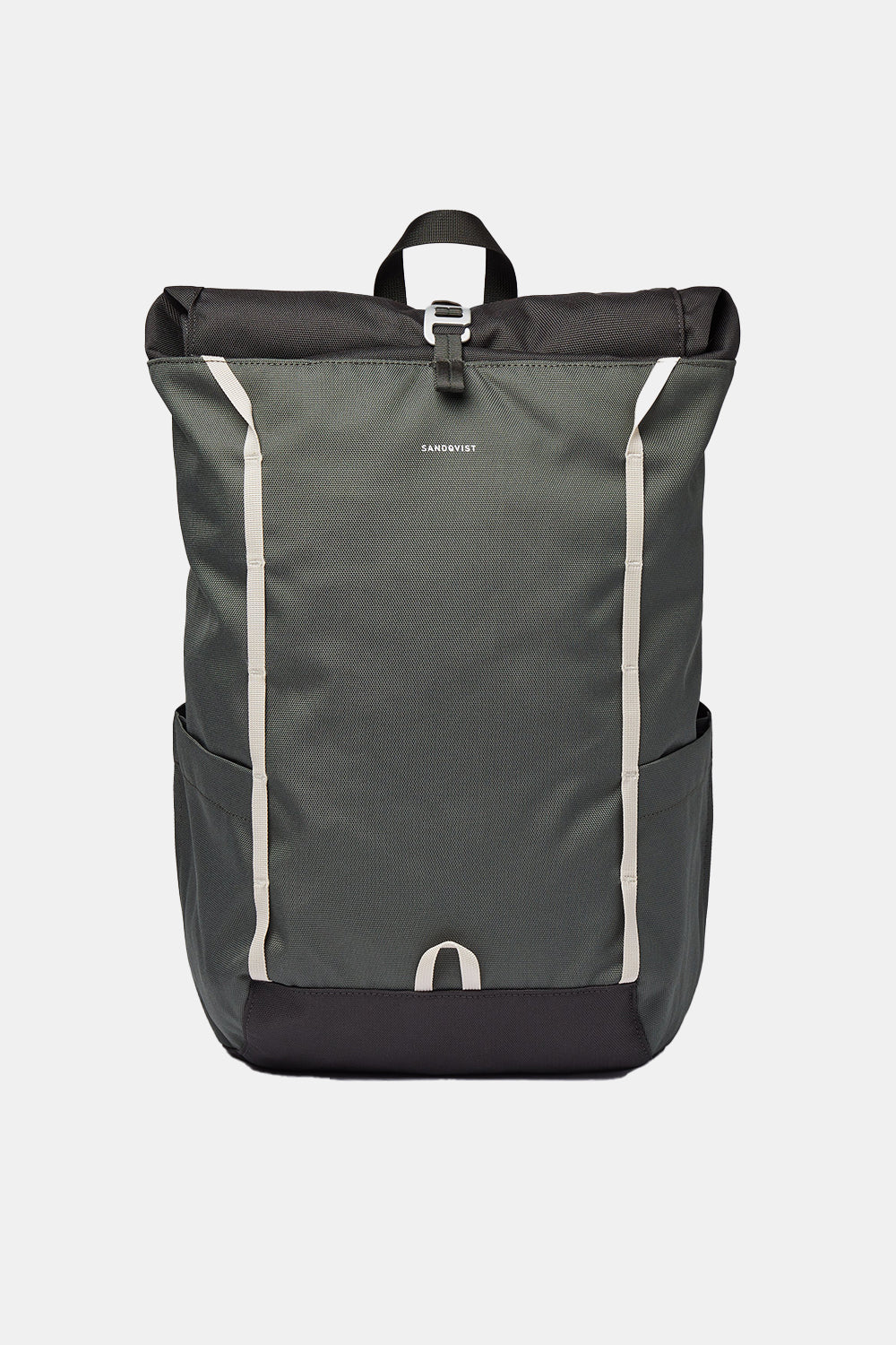 Sandqvist Arvid Recycled Polyester Backpack (Green) | Number Six