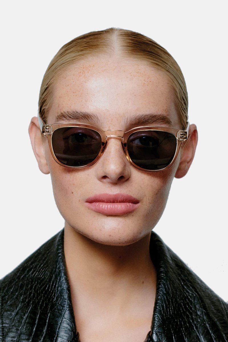 A Kjaerbede Bate Sunglasses (Champagne Clear) | Sunglasses