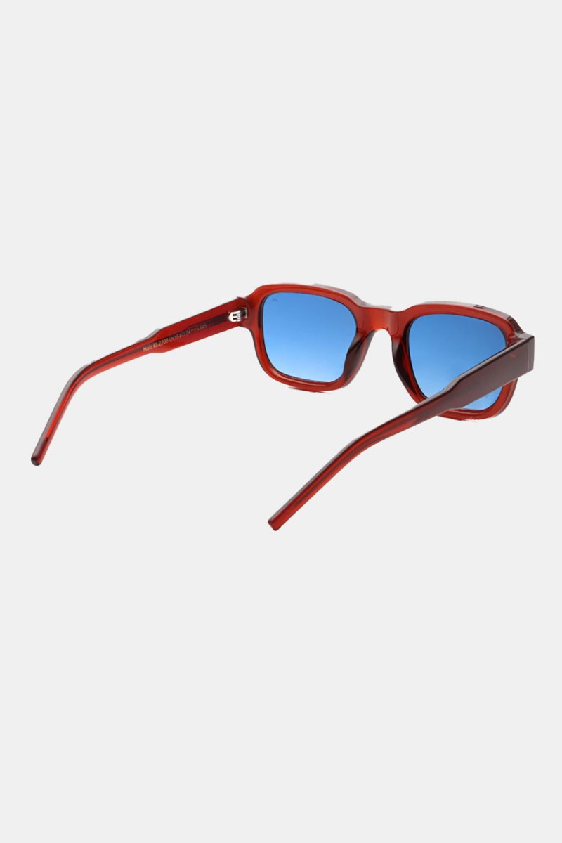 A Kjaerbede Halo Sunglasses (Brown Transparent) | Sunglasses